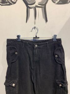 Stylish Baggy Black Cargo Pants
