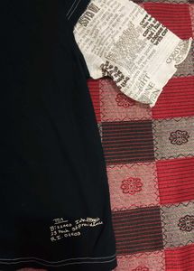Vintage Y2K/Alt Newspaper Print Tee