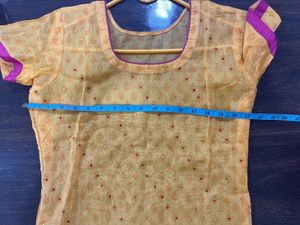 Yellow kurta set