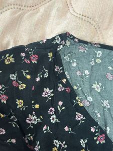 Chic Floral Print Mini Dress