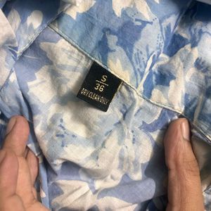 Beautiful Blue Floral Kurta Set