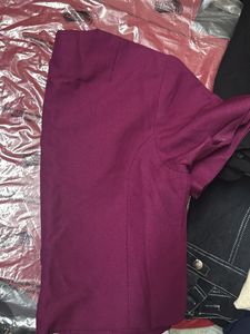 Elegant Purple Blouse