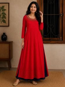salwar top Elegant Red Ethnic