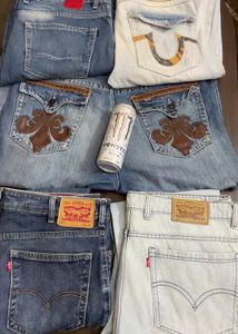 VINTAGE LEATHER JEANS