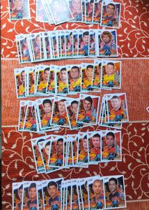 2014 Cricket Attax Full Team cards