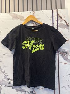 Black "More Self Love" Graphic T-Shirt