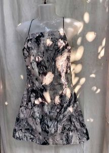421110. Stylish Abstract Print Mini Dress