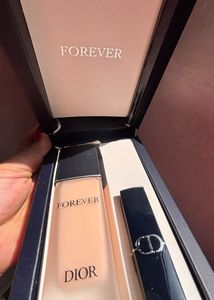 Dior forever foundation and lipstick set