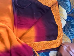 Beautiful Ombre Saree with Blouse