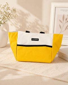 Colorful Insulated Lunch Bag Tote