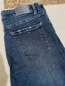Flared Dark Wash Denim Jeans