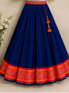 Beautiful Blue Lehenga Skirt