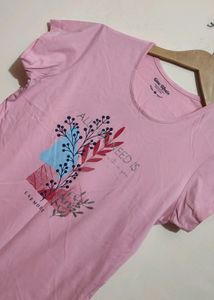 Pink Cotton T-shirt For Girl Or Woman 30 Bust