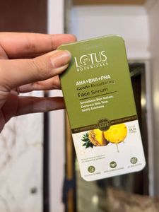 Lotus Botanicals Gentle Resurfacing Face Serum