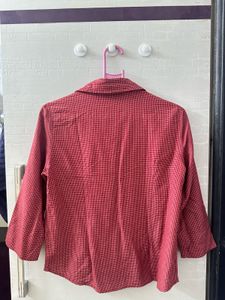 Smart Casual, Formal Red Shirt