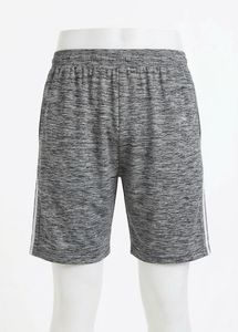 Men's Grey Heathered Athletic Shorts