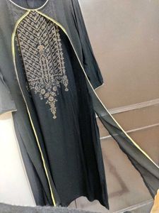Elegant Black Kurti ✨🖤