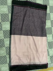 last price Striped Pleated Sarree