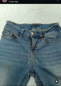 Classic Light Wash Denim Jeans