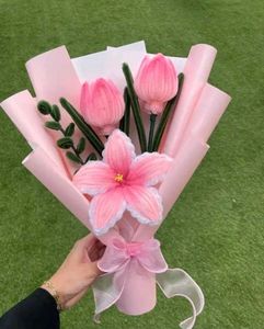 Handmade Crochet Flower Bouquet
