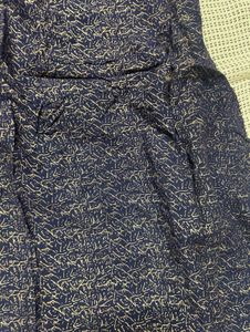 Beautiful Blue Tree Print Kurta