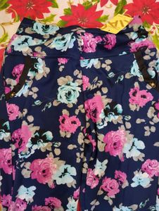 Women's Floral Print Pants👖– Double XL