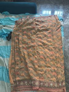 Pure Georgette Saree