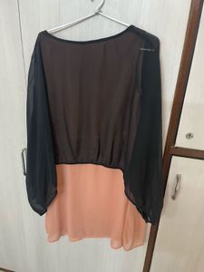 Chic Two-Tone Dress / Super Quality