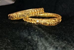 Pair of Gold-toned Kadaa