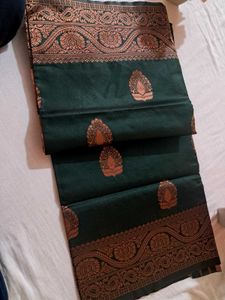 💚 Green Color Elegant Saree 💚