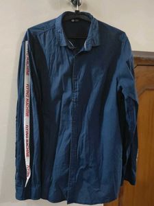 Men's Flying Machine Blue Shirt
