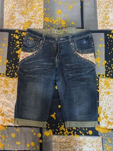 Denim Capri Jeans