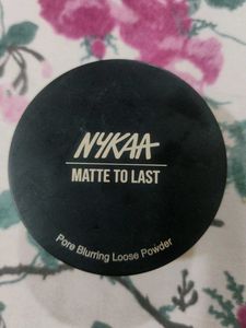✨New✨Nykaa Matte To Last Loose Powder Olive0