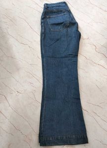 Stylish Blue Flare Jeans
