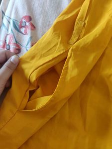 MUSTARD YELLOW mini dress 💛