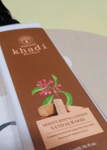 Khadi Herbal Moisturising Lotion - Sandalwood