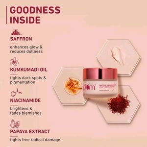 Plum Saffron &amp; Kumkumadi Oil Daily Glow Bright Moi