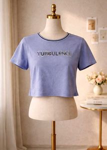 🔮Lavender TURBULENCE Crop Top 🔮