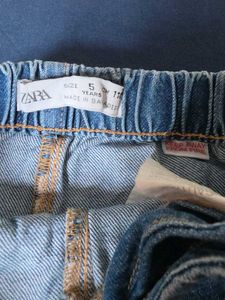 Blue Denim Skirt