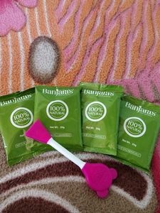 Banjara's 100% Natural Face Pack &amp; Applicator