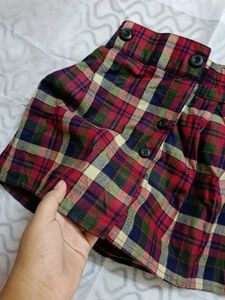 Stylish Checkered Skirt