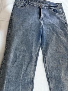 Light Wash Wide Leg Jeans