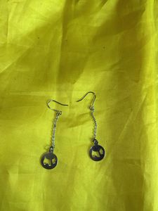 Dog Charm Dangle Earrings
