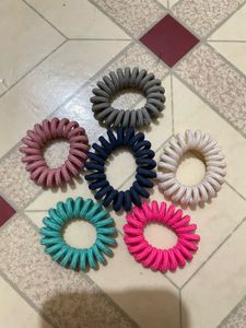 Spiral Hair Ties (set of 5)