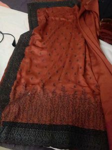 Elegant Embroidered new saree