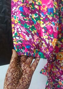 Shein Floral Print Mini Dress