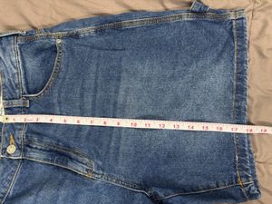 Classic Blue Denim Shorts