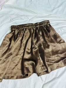 Satin Skater Skirt