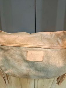 Pepe jeans Suede Fringe Crossbody Bag