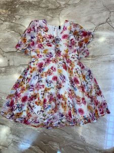 floral print mini dress 👗